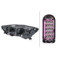 Main headlight right 12 V H15 FF HELLA for AUDI A6...