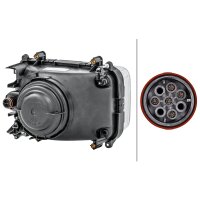 Hauptscheinwerfer links 24 V W5W Halogen HELLA für...