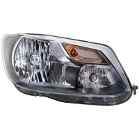 Main headlamp right 12 V H4 FF HELLA for VW Caddy...
