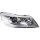 Main headlamp right 12 V W5W FF HELLA for SKODA Octavia II and others
