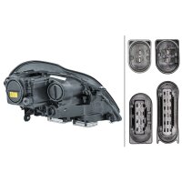 Left main headlight 12 V PY21W Bi-Xenon HELLA for...