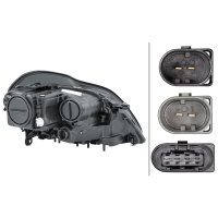 Scheinwerfer links DE FF Halogen HELLA für MERCEDES...