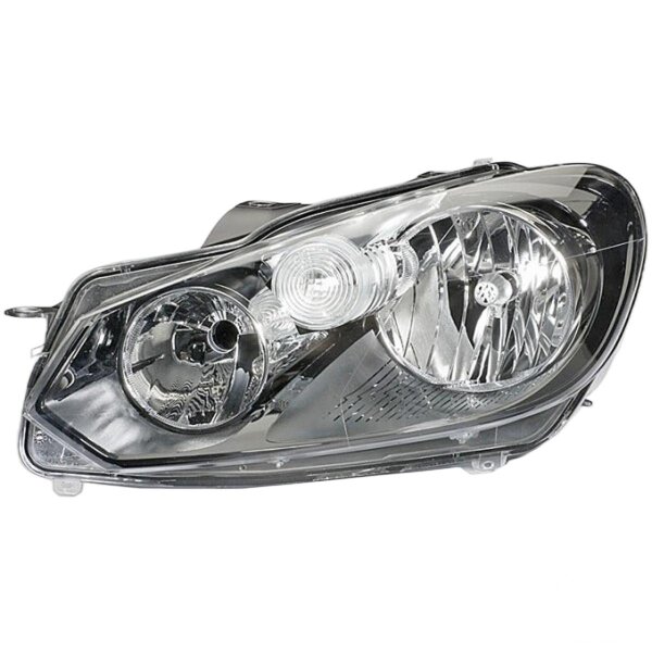 Main headlight left 12 V H15 FF HELLA for VW Golf VI and others