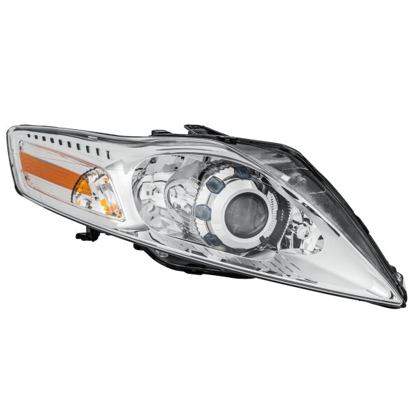 Headlight right 12 V W5W Bi-Xenon HELLA suitable for e.g. FORD MONDEO