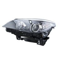 Headlight left 12 V PY21W Bi-Xenon HELLA for BMW 5 Series and others