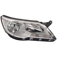 Main headlamp right 12 V H7/H7 halogen HELLA for VW...
