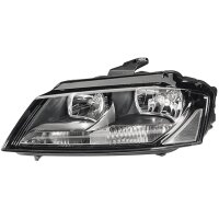 Main headlight left 12 V H7/H7 FF HELLA for AUDI A3 and...