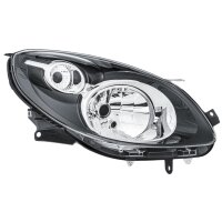 Main headlight right 12 V H4 FF HELLA for RENAULT Twingo...