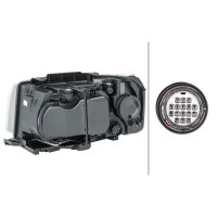 Main headlamp right 12 V D3S/H7 bi-xenon HELLA for LAND...