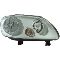 Main headlight right 12 V H7/H1 halogen HELLA for e.g. VW...