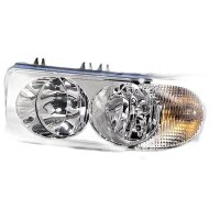 Main headlamp left 24 V H7/H1 halogen HELLA