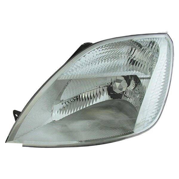 Main headlight left 12 V H4 halogen HELLA for FORD Fiesta V and others