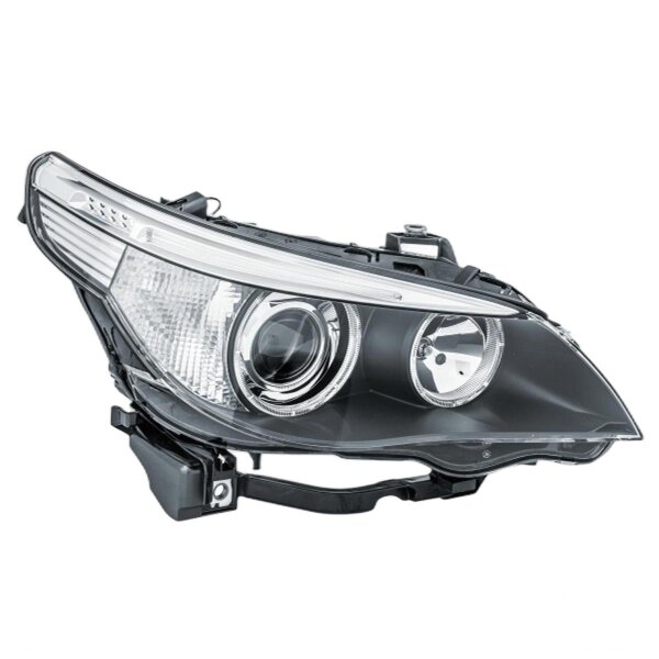 Main headlamp right 12 V PY21W Bi-Xenon HELLA for BMW 5 Series and others