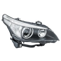 Main headlamp right 12 V PY21W Bi-Xenon HELLA for BMW 5...