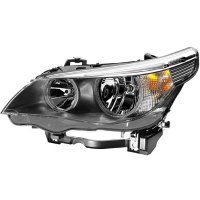 Headlight left halogen HELLA for BMW 5 (E60)