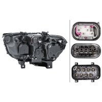 Headlamp right 12 V D2S/H7 halogen HELLA for BMW 7 Series...