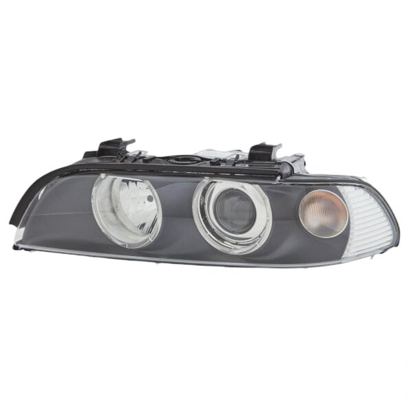 Headlight left 12 V H7/H7 FF HELLA suitable for BMW 5 Series and others