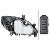 Main headlamp left 12 V H7/H7 halogen HELLA