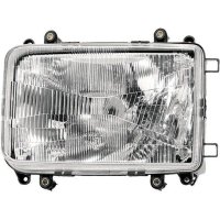 Headlight left halogen HELLA for DAF