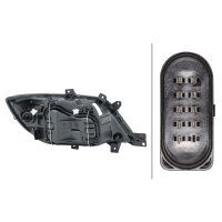 Left main headlight 12 V W5W halogen HELLA