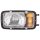 Left main headlight 24 V P21W halogen HELLA