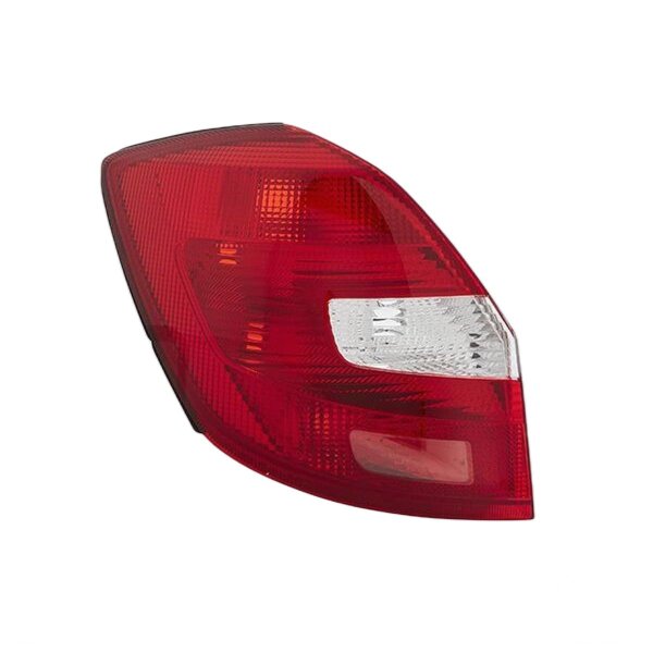 Rückleuchte links mit Schlusslicht Glühlampen-Technologie W5W HELLA für u.a. SKODA Fabia II