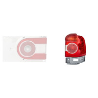 Rear Light right 12 V P21W Bulb technology HELLA suitable for VW SHARAN
