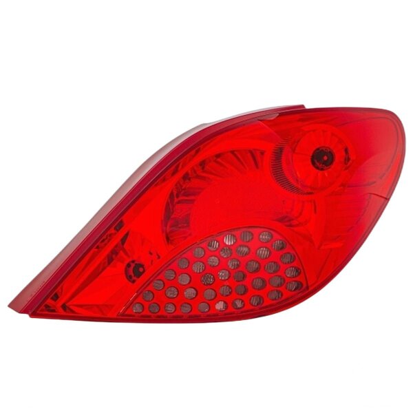 Rückleuchte rechts mit Schlusslicht 12 V Glühlampen-Technologie W5W HELLA für PEUGEOT 207