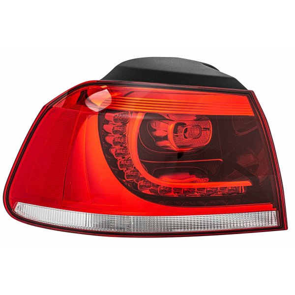 Combination rearlight left LED HELLA for VW GOLF VI (5K1)