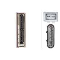 Rear Light left 12 V R5W Bulb technology HELLA for e.g....