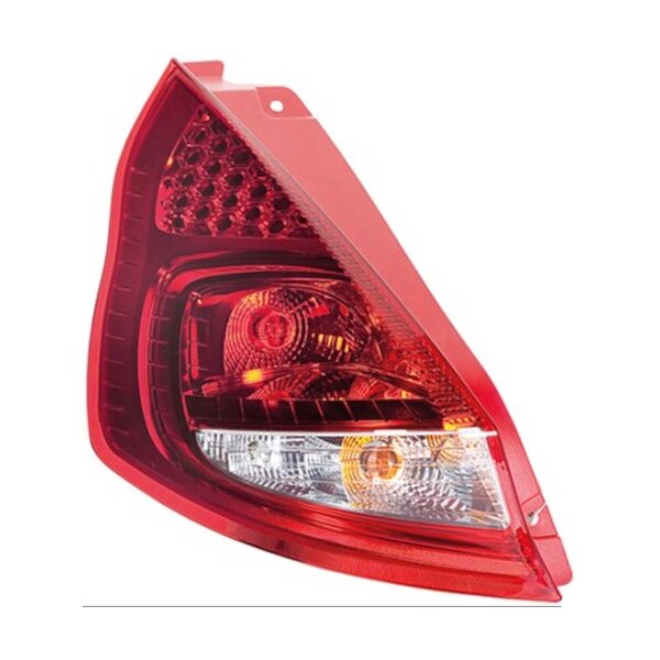 Rückleuchte links ohne Nebelschlusslicht Glühlampen-Technologie W16W HELLA für FORD Fiesta VI