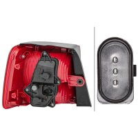 Rückleuchte rechts mit Schlusslicht 12 V Glühlampen-Technologie PY21W HELLA für VW Touran