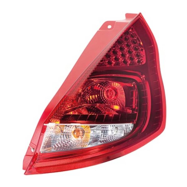 Rückleuchte rechts ohne Nebelschlusslicht Glühlampen-Technologie W16W HELLA für FORD Fiesta VI