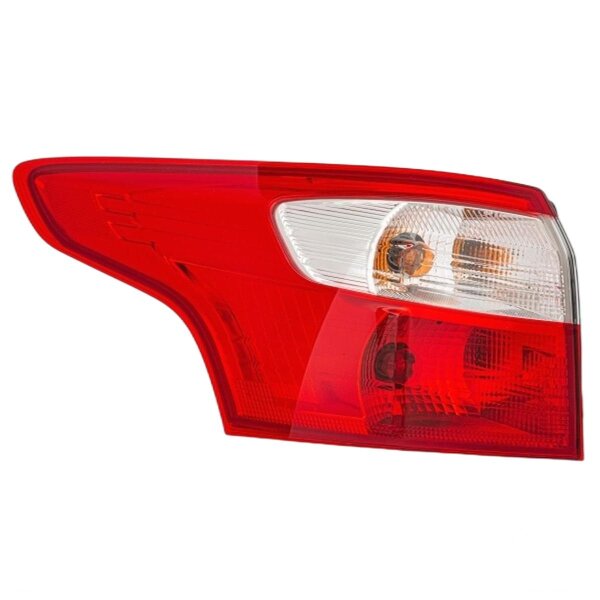 Rückleuchte links mit Schlusslicht 12 V Glühlampen-Technologie W5W HELLA für FORD Focus III Turnier