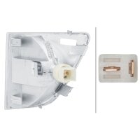 Blinkleuchte rechts Halogen HELLA für MERCEDES SPRINTER 4-t Kasten (B904)