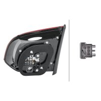 Rückleuchte links 12 V W16W LED HELLA passend für u.a. VW GOLF