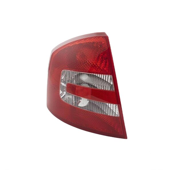Rückleuchte links mit Schlusslicht Glühlampen-Technologie W3W HELLA für u.a. SKODA Octavia II