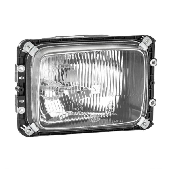 Hauptscheinwerfer rechts 24 V H4 Halogen HELLA für Mercedes-Benz T2/Ln1 Dump