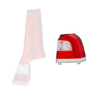 Rear Light right 12 V PY21W LED HELLA suitable for e.g. VOLVO V70