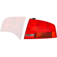 Rear Light right 12 V P21W Bulb technology HELLA suitable for AUDI A4