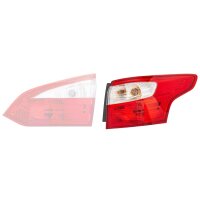 Rear Light right 12 V PY21W LED HELLA suitable for e.g. FORD FOCUS