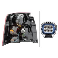 Rückleuchte rechts 12 V P21W HELLA für LAND ROVER RANGE ROVER SPORT