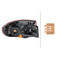 Rückleuchte rechts 12 V PY21W LED HELLA passend für VW TIGUAN