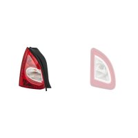 Rückleuchte links 12 V PY21W Glühlampen-Technologie HELLA für RENAULT TWINGO