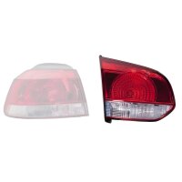 Rückleuchte links 12 V W21W Glühlampen-Technologie HELLA für u.a. VW GOLF