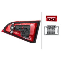 Rückleuchte links mit Schlusslicht 12 V Glühlampen-Technologie W16W HELLA für AUDI A4