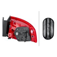 Rückleuchte links mit Schlusslicht (LED) 12 V LED P21W HELLA für AUDI A4