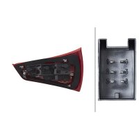 Rückleuchte links 12 V W16W Glühlampen-Technologie HELLA für u.a. AUDI A1