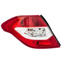 Rückleuchte links 12 V PY21W Glühlampen-Technologie HELLA für u.a. CITROËN C4