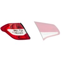 Rückleuchte links 12 V PY21W Glühlampen-Technologie HELLA für u.a. CITROËN C4